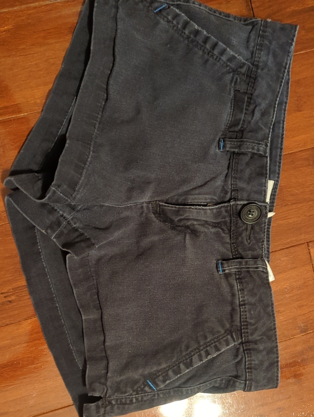 Aeropostale Women's Dark Blue Casual Shorts